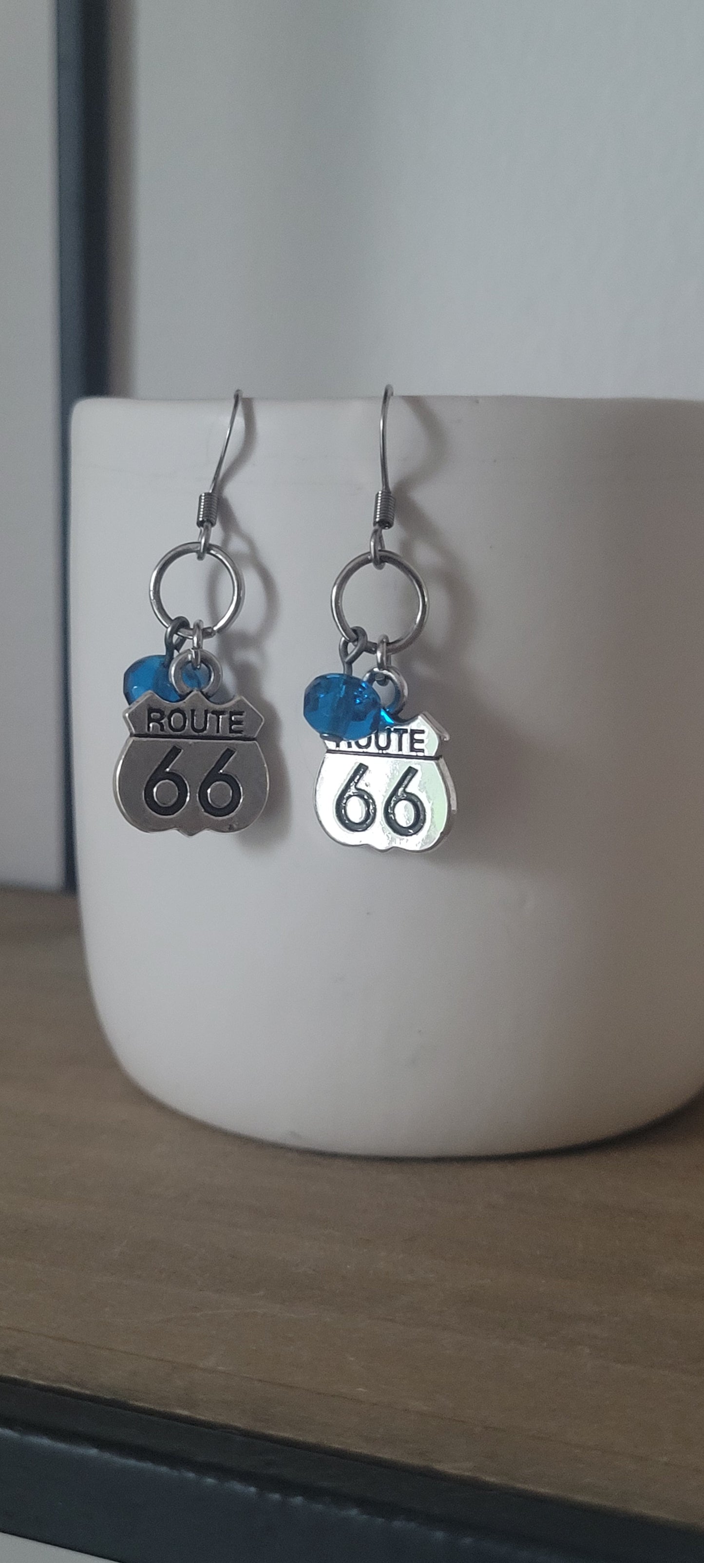 Route 66 earrings