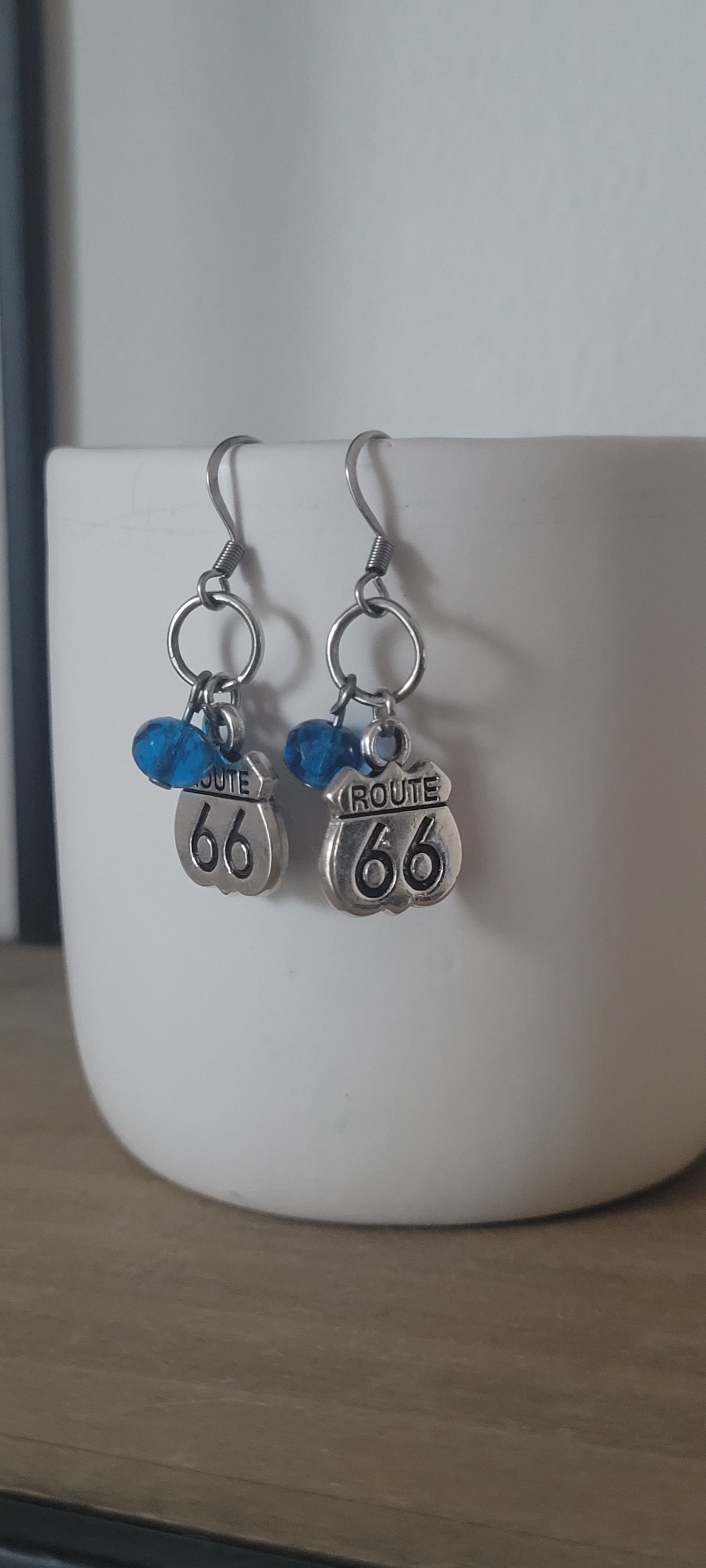 Route 66 earrings