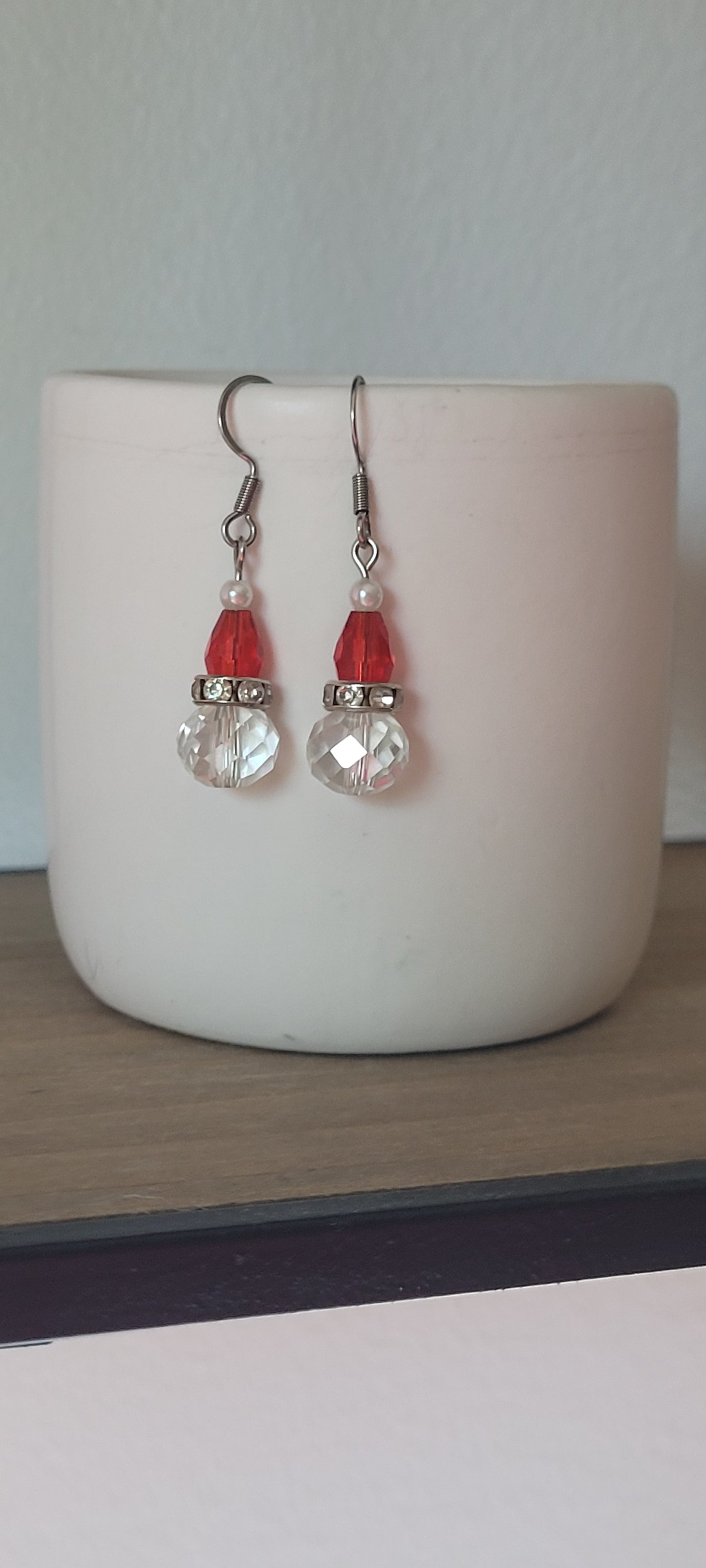 Santa Earrings