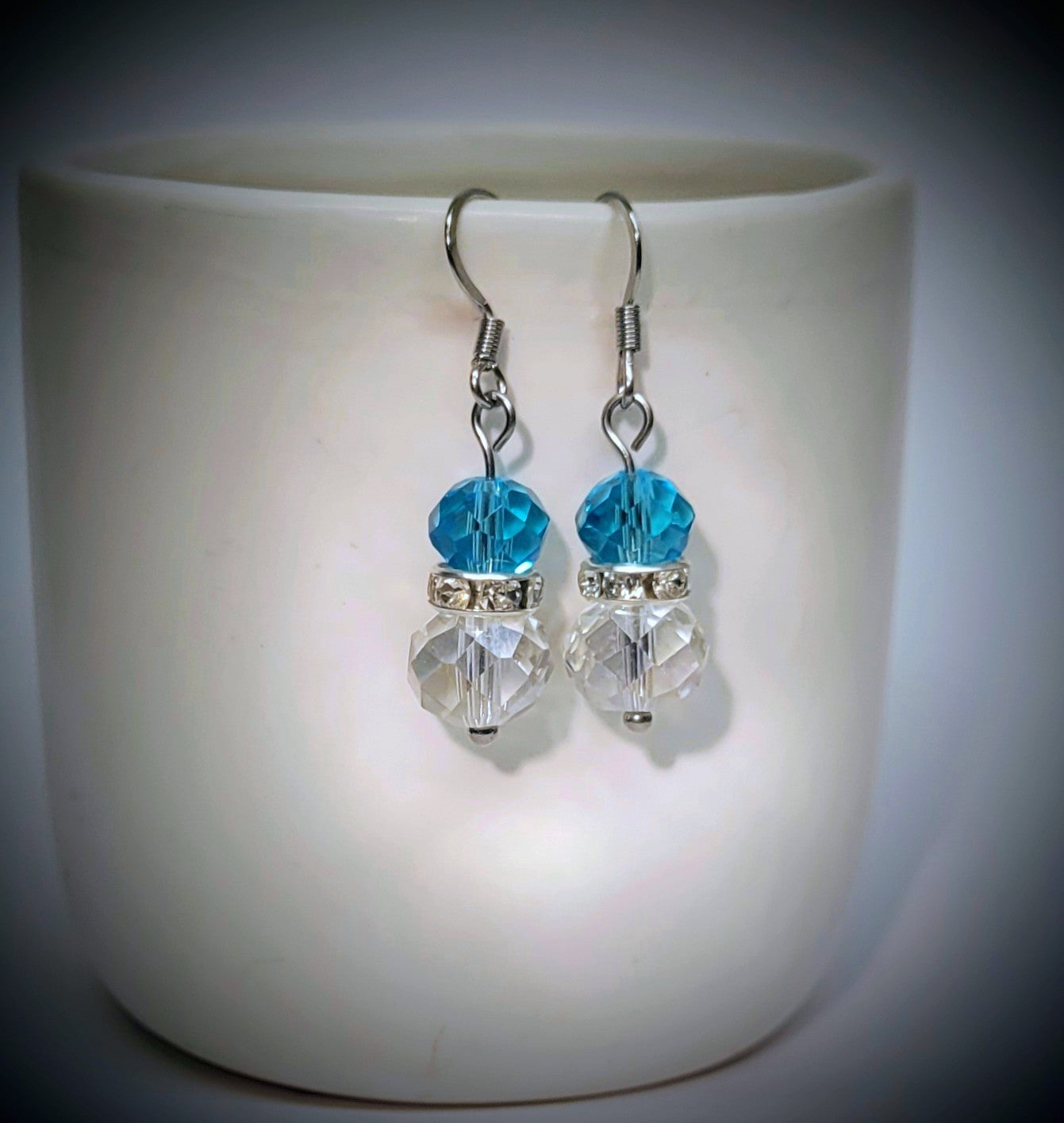 Crystal Drop Earring large