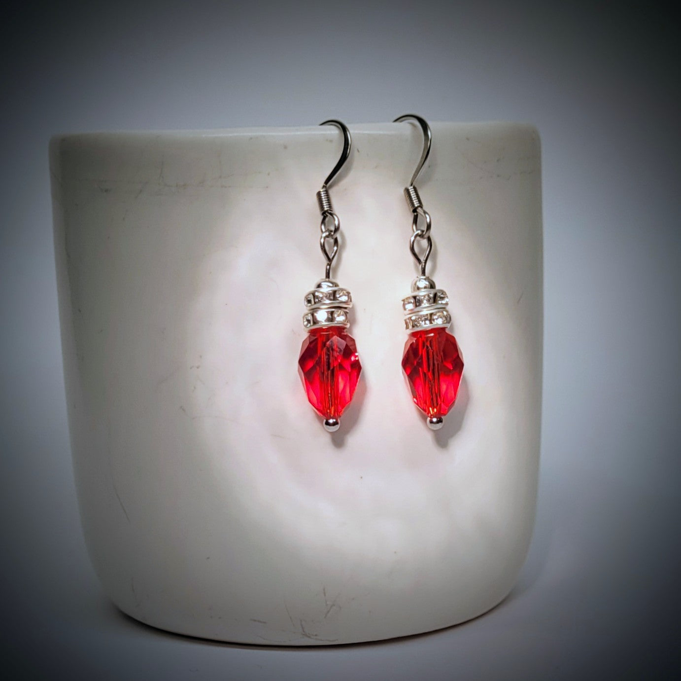 Christmas Light Earrings