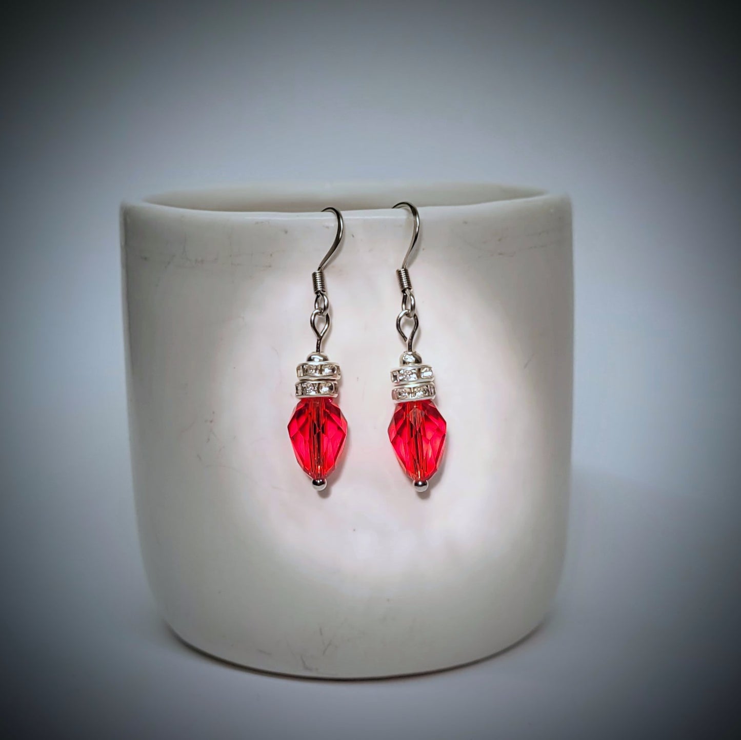 Christmas Light Earrings