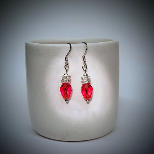 Christmas Light Earrings